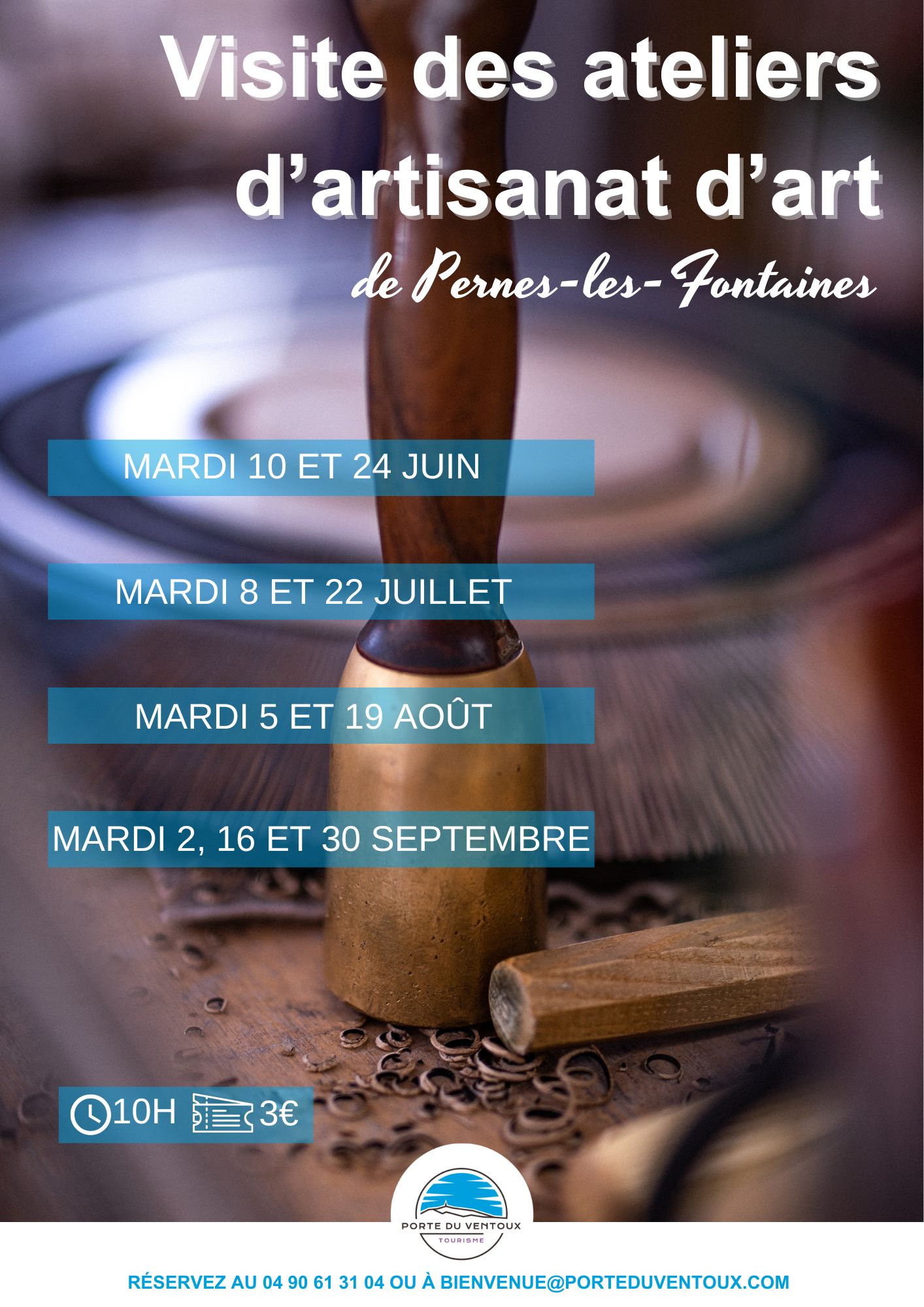 Affiche Visites Ateliers 2025